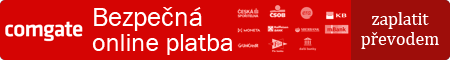 » BEZPEČNÁ PLATBA PŘEVODEM (Comgate - platební brána)